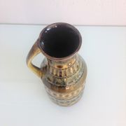 Polychrome ceramic soliflore vase by Bay Keramik / vintage 60s-70s