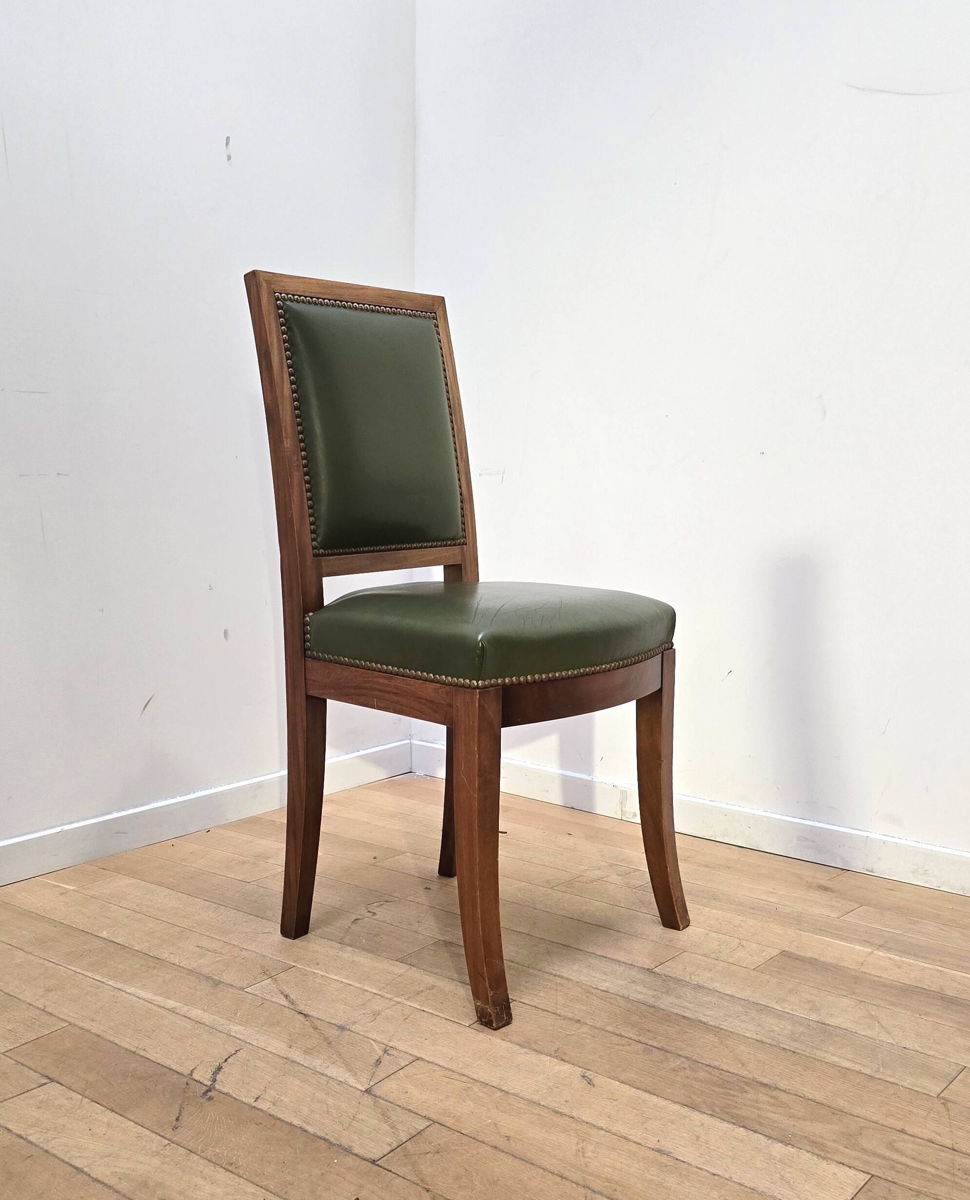 Paire de chaises vintages style Empire