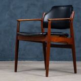 Mid-Century Armchair in Rosewood by Arne Vodder, Denmark, 1960s