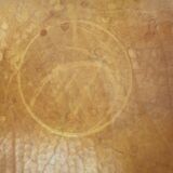 Dalvera  "Les Arc" Set of 2 Original Leather side chairs, 1960