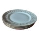 Lot de 4 assiettes  dessert M&S  Porcelaine  Limoges