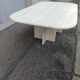 Table basse vintage travertin