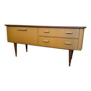 Enfilade vintage meuble bas tv pieds compas