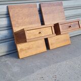 Scandinavian wall bedside