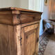 Raw wood sideboard