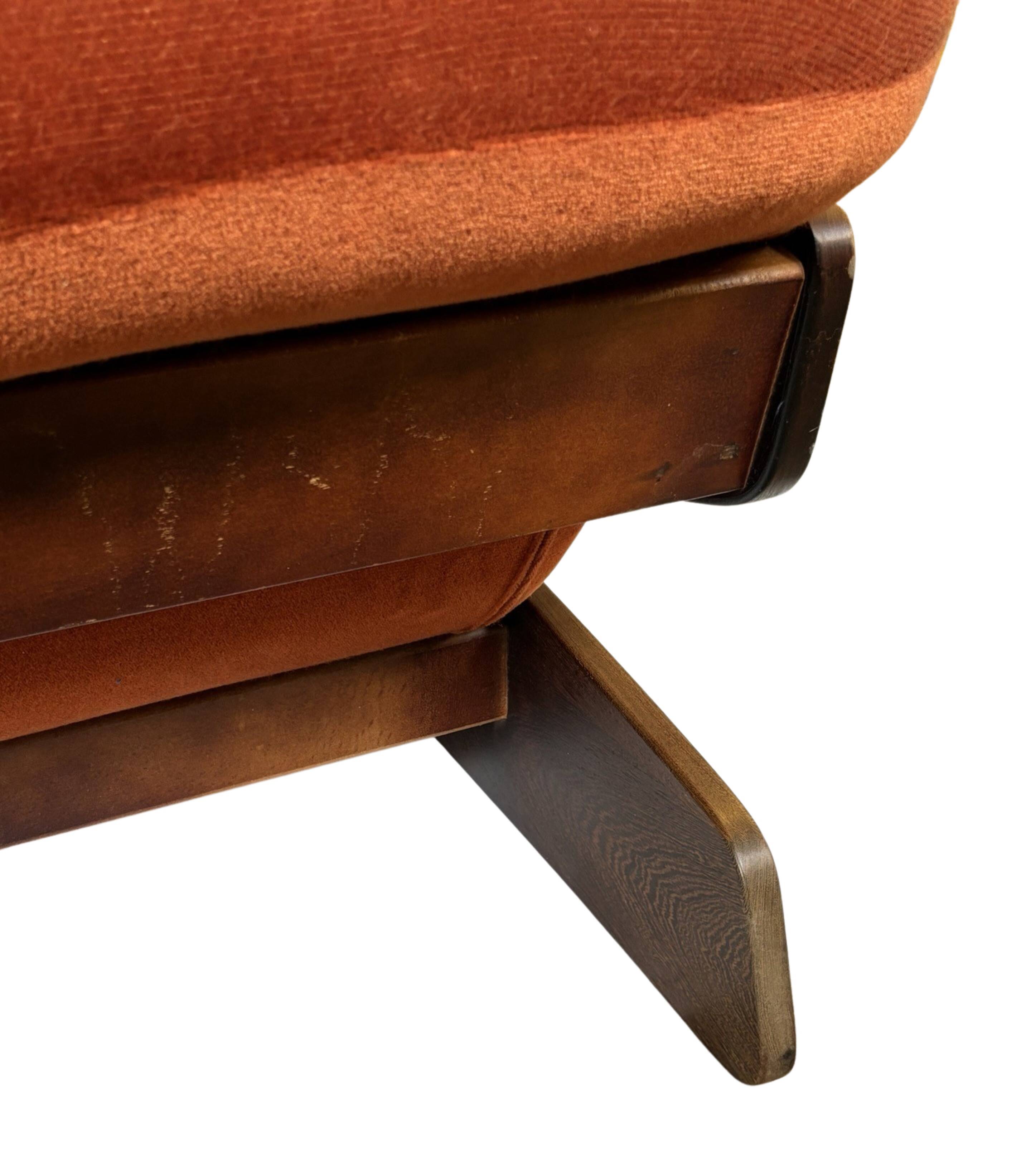 Vintage Space Age Sofa Two Seater Sofa Design 1970s