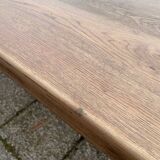 Old solid oak farm table