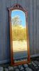 Large antique mirror from the Art Nouveau period.