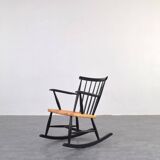 Mid-Century Swedish Rocking Chair, 1960s.