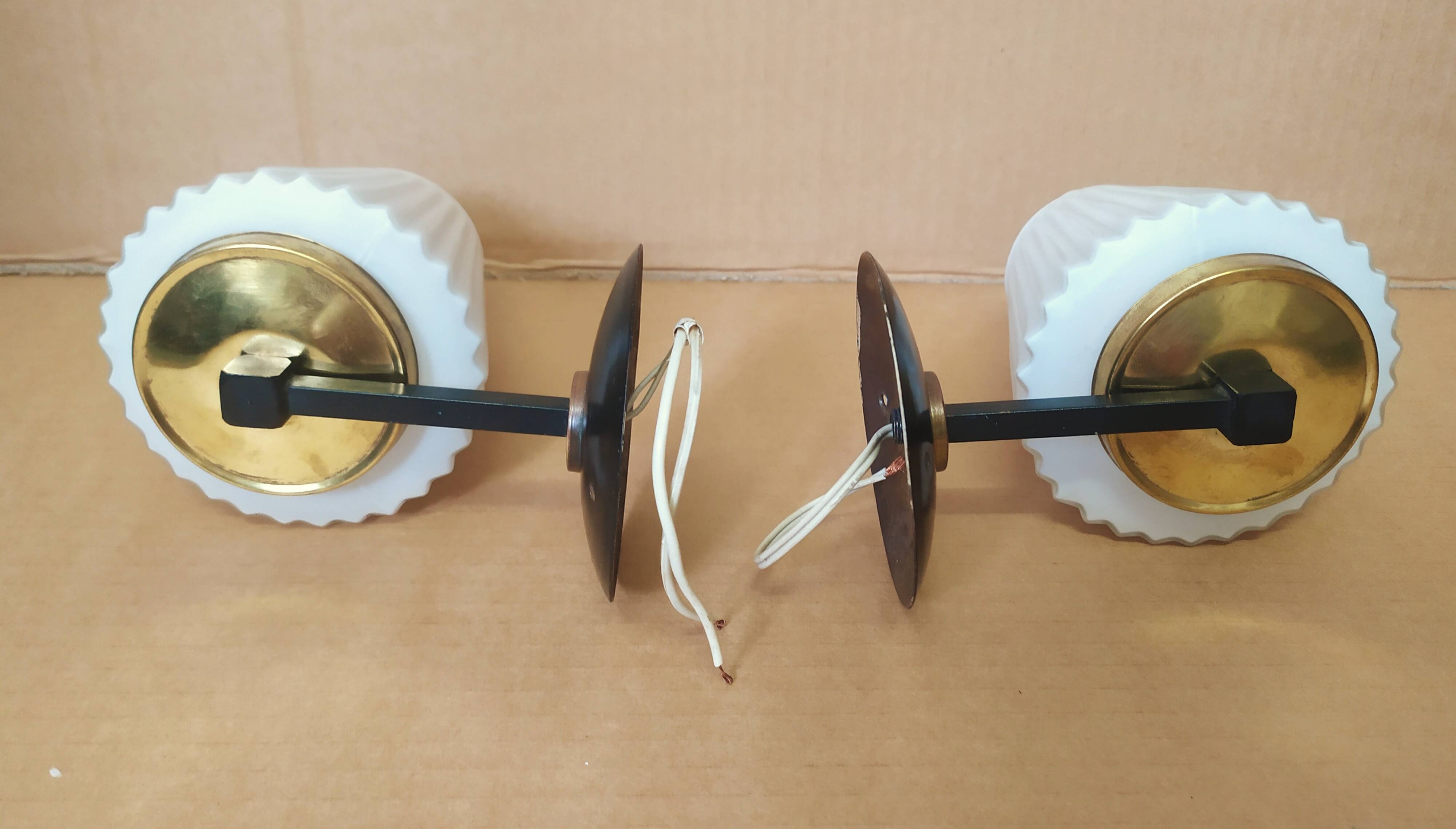 Paire d'appliques 1950s, set de 2.