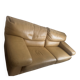 Roche Bobois beige leather sofa bed - Good condition