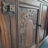 Low carved sideboard