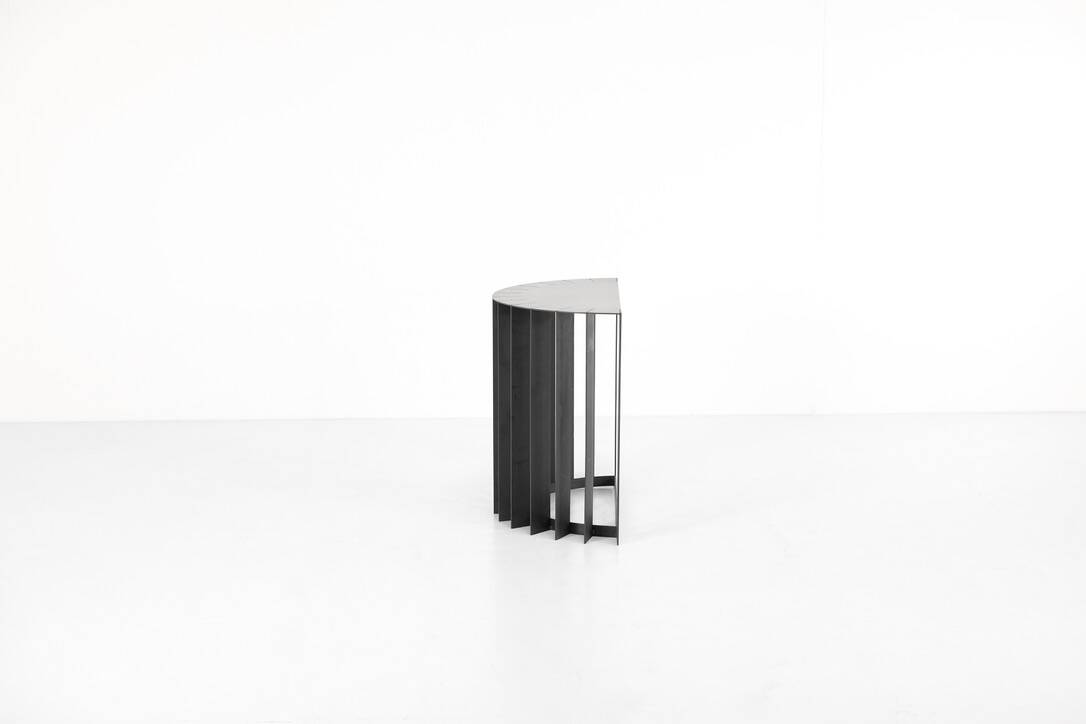 “Blue Moon” console by Franck Robichez for Dritsh, Paris 1990s.