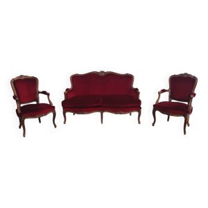 Ensemble banquette et - louis