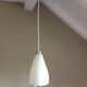 White/vintage white glass tulip suspension 60-70