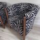 Paire de fauteuils tonneau