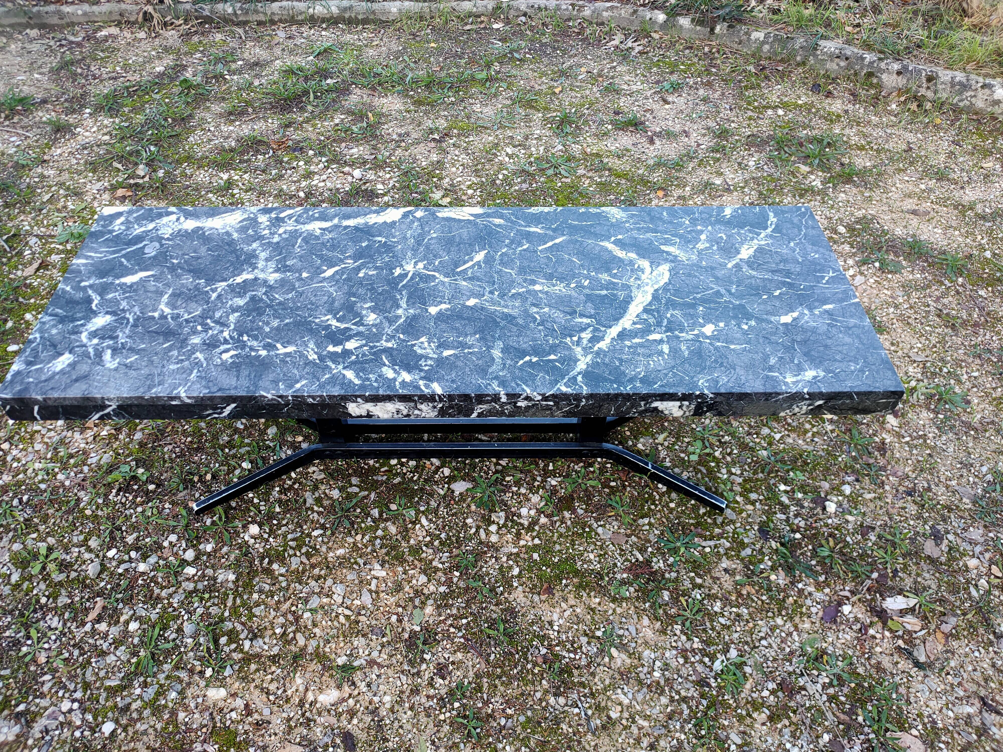 Vintage marble coffee table