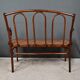Curved beech bench, stamped J&J Kohn – Early 20th century