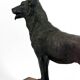 Sculpture representing a German Shepherd, Perrier Challenge Trophy, 1942