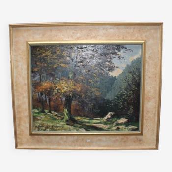 The painting "Beginning of autumn".