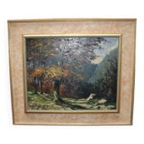 The painting "Beginning of autumn".