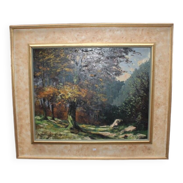 Le tableau "Début de l'automne".