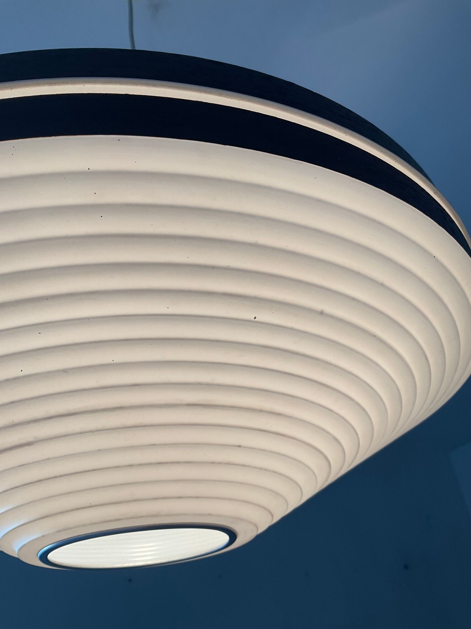 Origami Erco pendant lamp by Aloys Gangkofner 60s