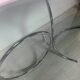 Glass steel table