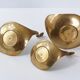 Suite de 3 vide-poches cygnes 1970 vintage