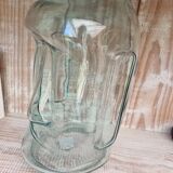 Clear moai vase