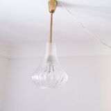Venetian glass pendant lamp 50s