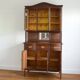 China buffet stained glass Art Nouveau 1900 vintage