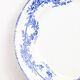 5 assiettes faïence anglaise Cauldon pour le Grand Dépôt