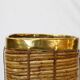 Rattan plant umbrella basket