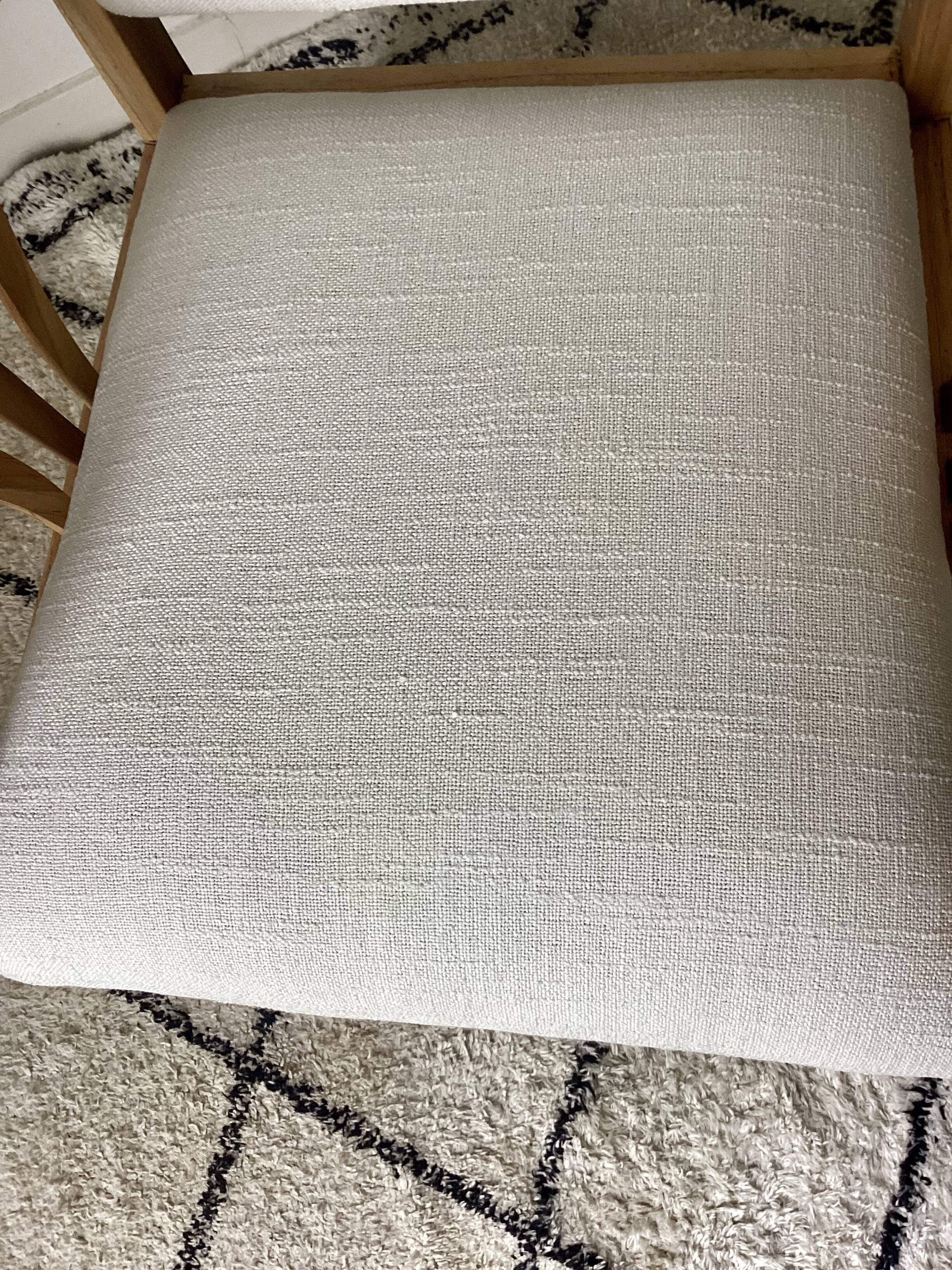 Restored colonial style armchair