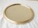 Round mirror plateau