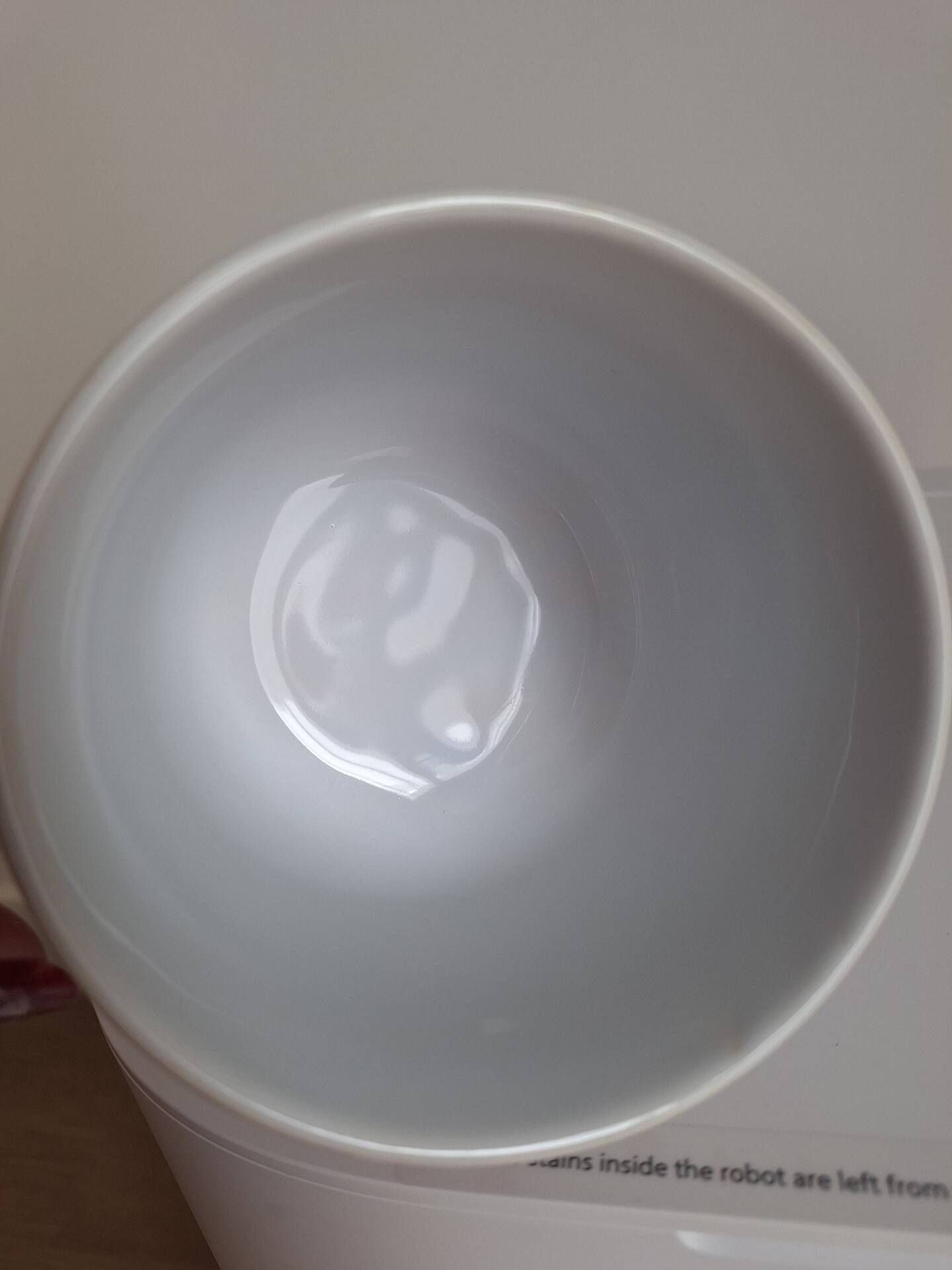 Large mug Staffordshire England hearts red and white, scent