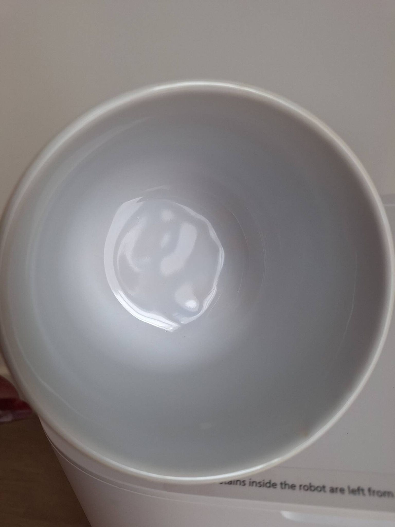 Large mug Staffordshire England hearts red and white, scent