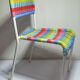 Chaise scoubidou pour enfant
