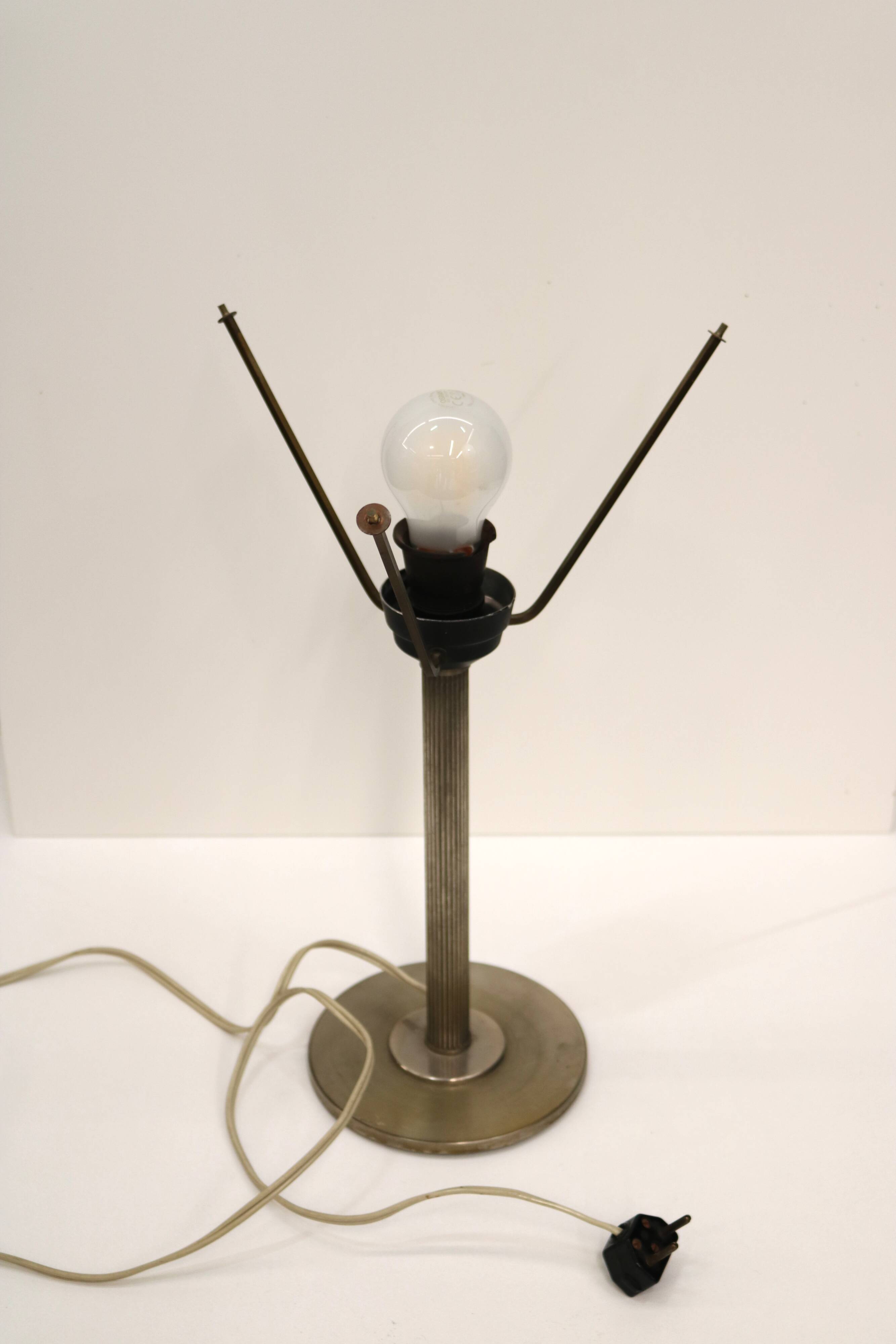 A striking modernist table lamp dating from the 1950s.