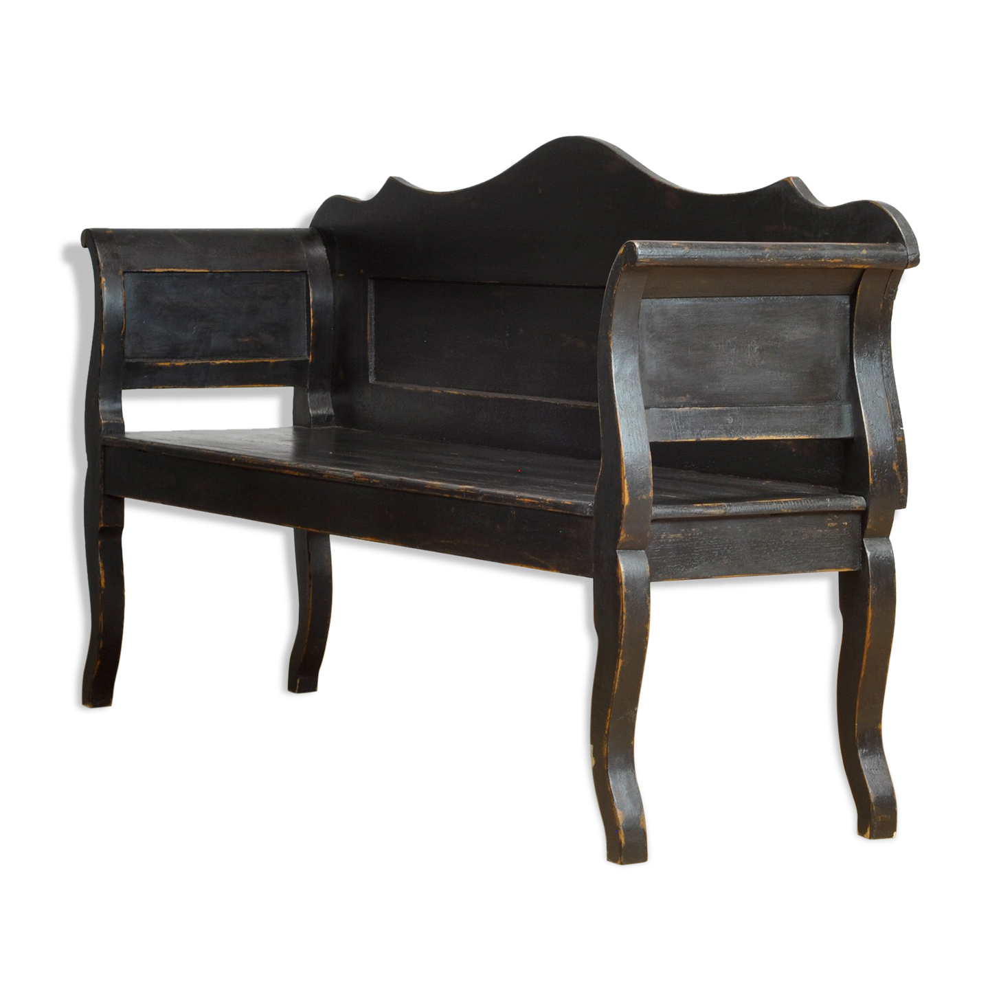 Antique Pine Bench, 1920s