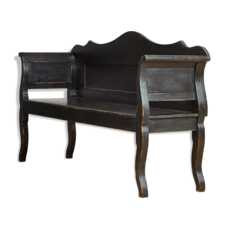Antique Pine Bench, 1920s