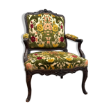 Armchair with flat back, Regency period, early XVIIIth