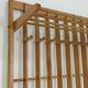 Wooden wall coat rack by Krasna Jizba