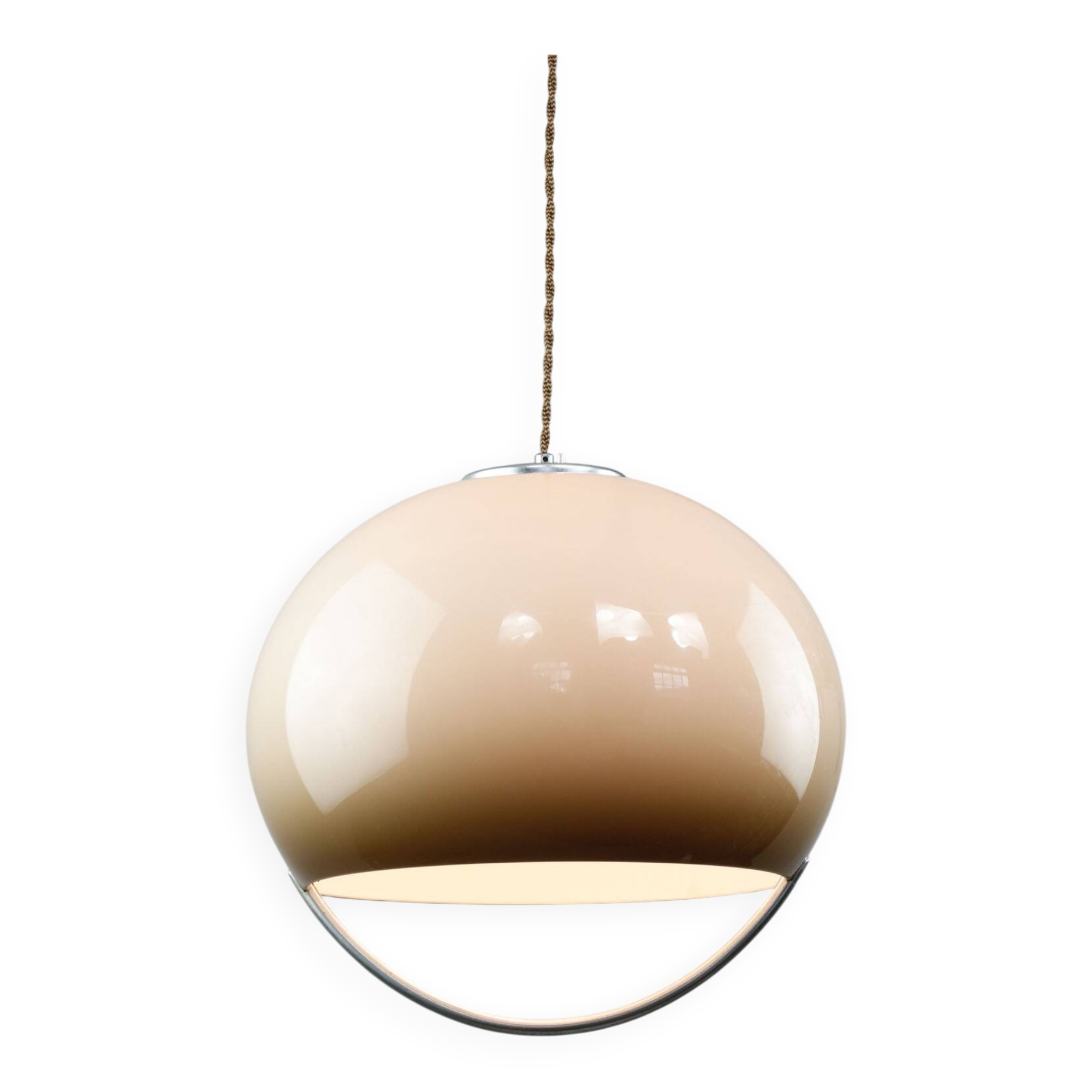 Suspension Space Age Jolly gris/marron de Guzzini