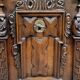 Important richly carved walnut chest – Renaissance style – 17th century