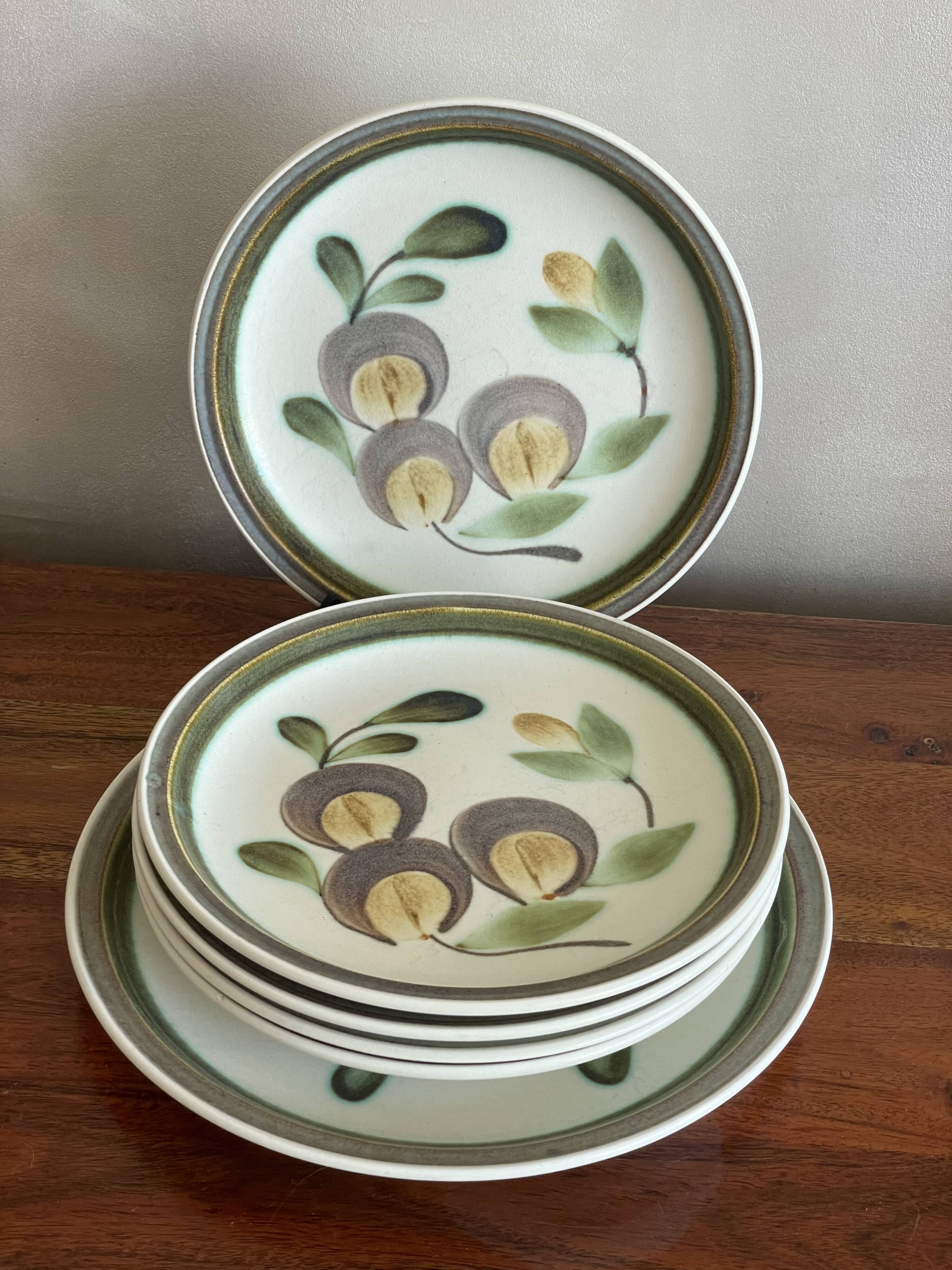 Gien dessert plates