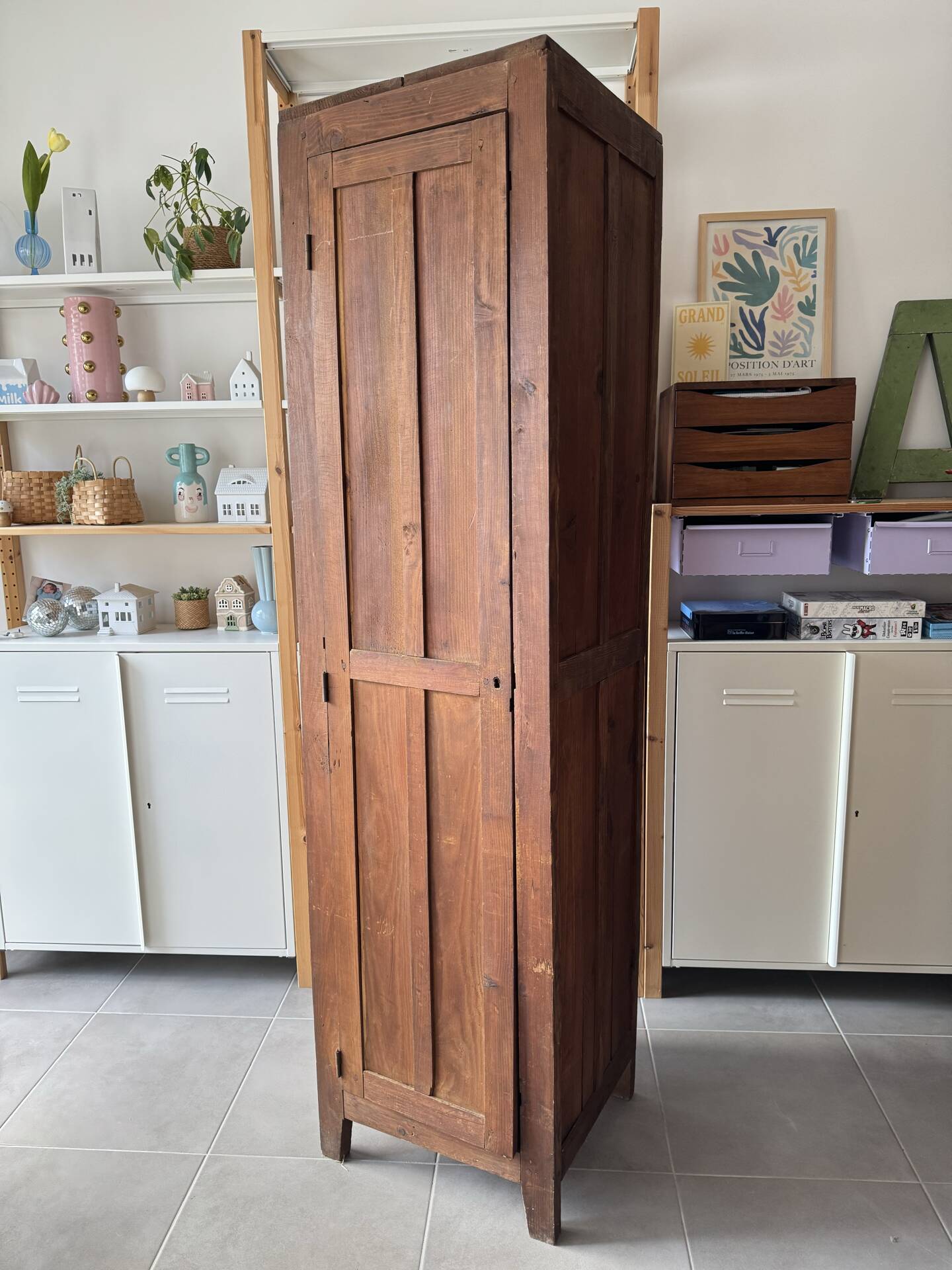 Standing men's wardrobe - Parisian style - vintage