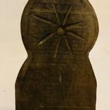 Ethnic brutalist chair year 50