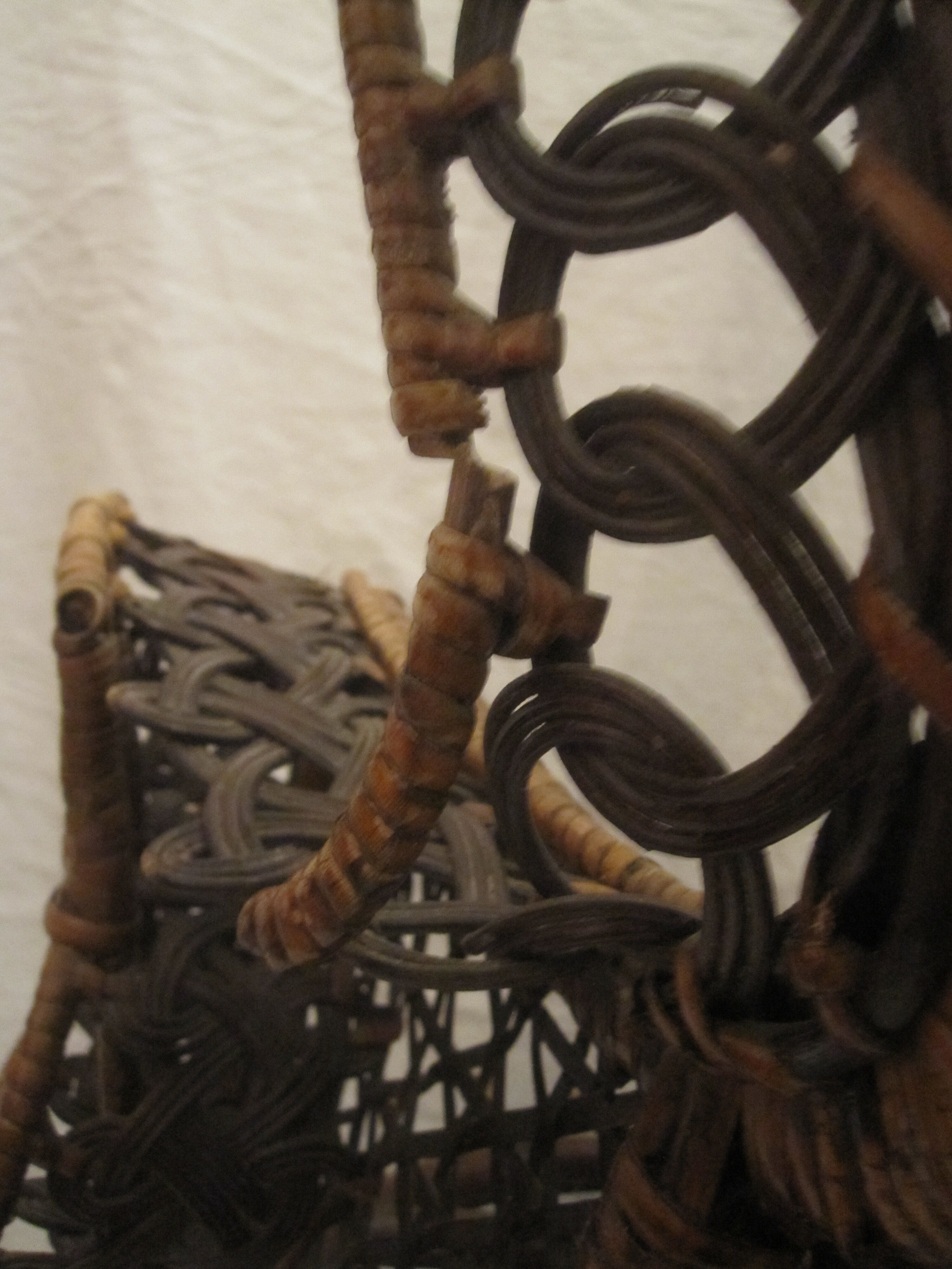 Emmanuelle rattan armchair